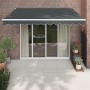 Toldo retráctil automático gris antracita 3,5x2,5 m de , Toldos - Ref: Foro24-3154487, Precio: 296,56 €, Descuento: %