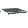 Toldo retráctil automático gris antracita 3,5x2,5 m de , Toldos - Ref: Foro24-3154487, Precio: 296,56 €, Descuento: %