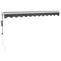 Toldo retráctil automático gris antracita 3,5x2,5 m de , Toldos - Ref: Foro24-3154487, Precio: 296,56 €, Descuento: %