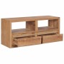 Mueble de TV madera maciza de teca 90x30x40 cm de , Muebles TV - Ref: Foro24-282848, Precio: 242,40 €, Descuento: %