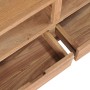 Mueble de TV madera maciza de teca 90x30x40 cm de , Muebles TV - Ref: Foro24-282848, Precio: 242,40 €, Descuento: %
