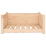 Cama para perros madera maciza de pino 65,5x50,5x28 cm de , Camas para perros - Ref: Foro24-821447, Precio: 53,46 €, Descuent...