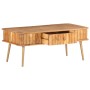 Mesa de centro madera maciza de acacia 100x50x40 cm de , Mesas de centro - Ref: Foro24-289650, Precio: 182,92 €, Descuento: %