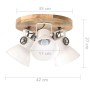 Lámpara de techo industrial 25 W blanco 42x27 cm E27 de , Lámparas - Ref: Foro24-320520, Precio: 89,19 €, Descuento: %