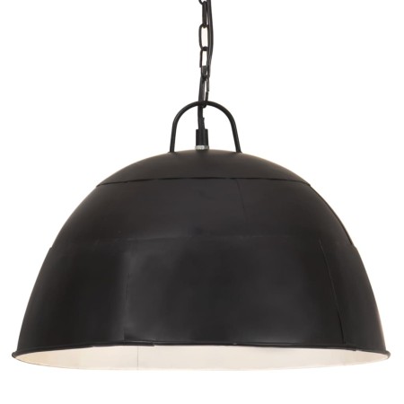 Lámpara colgante vintage redonda 25 W negra 41 cm E27 de , Lámparas - Ref: Foro24-320543, Precio: 70,17 €, Descuento: %