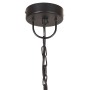 Lámpara colgante vintage redonda 25 W negra 41 cm E27 de , Lámparas - Ref: Foro24-320543, Precio: 70,17 €, Descuento: %