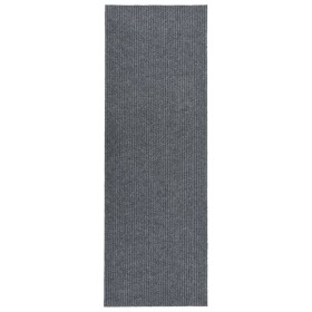 Alfombra de pasillo atrapa suciedad 100x350 cm gris en Alfombras | Comprar online en Foru.es