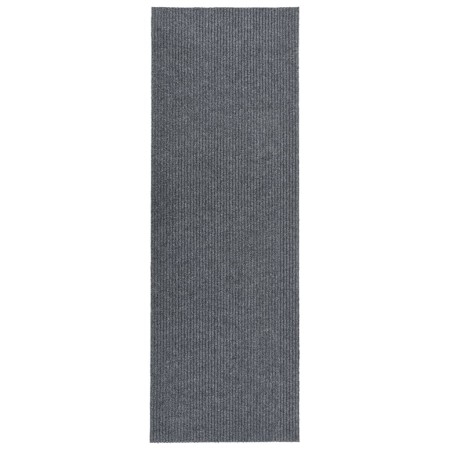 Alfombra de pasillo atrapa suciedad 100x350 cm gris en Alfombras | Comprar online en Foru.es