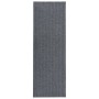 Alfombra de pasillo atrapa suciedad 100x350 cm gris en Alfombras | Comprar online en Foru.es