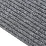 Alfombra de pasillo atrapa suciedad 100x350 cm gris en Alfombras | Comprar online en Foru.es