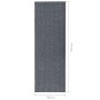 Alfombra de pasillo atrapa suciedad 100x350 cm gris en Alfombras | Comprar online en Foru.es