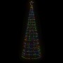 Árbol de Navidad LED con estacas 570 LEDs de colores 300 cm de , Arboles de navidad - Ref: Foro24-358106, Precio: 62,48 €, De...