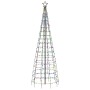 Árbol de Navidad LED con estacas 570 LEDs de colores 300 cm de , Arboles de navidad - Ref: Foro24-358106, Precio: 62,48 €, De...