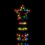 Árbol de Navidad LED con estacas 570 LEDs de colores 300 cm de , Arboles de navidad - Ref: Foro24-358106, Precio: 62,48 €, De...