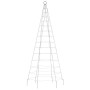 Árbol de Navidad en asta de bandera 200 LED de colores 180 cm de , Luces de Navidad - Ref: Foro24-358110, Precio: 25,00 €, De...