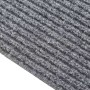 Alfombra de pasillo atrapa suciedad 100x400 cm gris en Alfombras | Comprar online en Foru.es