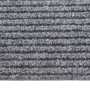 Alfombra de pasillo atrapa suciedad 100x400 cm gris en Alfombras | Comprar online en Foru.es