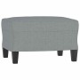 Juego de sofás con cojines 3 piezas tela gris claro de , Sofás - Ref: Foro24-3201858, Precio: 538,40 €, Descuento: %