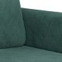 Juego de sofás con cojines 2 piezas terciopelo verde oscuro de , Sofás - Ref: Foro24-3201996, Precio: 500,08 €, Descuento: %