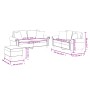 Juego de sofás con cojines 3 piezas cuero sintético capuchino de , Sofás - Ref: Foro24-3202169, Precio: 535,56 €, Descuento: %