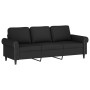 Juego de sofás con cojines 4 piezas terciopelo negro de , Sofás - Ref: Foro24-3202205, Precio: 855,97 €, Descuento: %