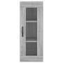 Aparador alto madera contrachapada gris Sonoma 34,5x34x180 cm de , Aparadores - Ref: Foro24-3199271, Precio: 119,21 €, Descue...