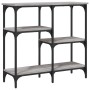 Mesa consola madera de ingeniería gris Sonoma 80x29x75 cm de , Mesas auxiliares - Ref: Foro24-834078, Precio: 53,72 €, Descue...