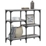 Mesa consola madera de ingeniería gris Sonoma 80x29x75 cm de , Mesas auxiliares - Ref: Foro24-834078, Precio: 53,72 €, Descue...