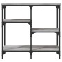 Mesa consola madera de ingeniería gris Sonoma 80x29x75 cm de , Mesas auxiliares - Ref: Foro24-834078, Precio: 53,72 €, Descue...