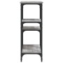 Mesa consola madera de ingeniería gris Sonoma 80x29x75 cm de , Mesas auxiliares - Ref: Foro24-834078, Precio: 53,72 €, Descue...