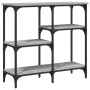 Mesa consola madera de ingeniería gris Sonoma 80x29x75 cm de , Mesas auxiliares - Ref: Foro24-834078, Precio: 53,72 €, Descue...