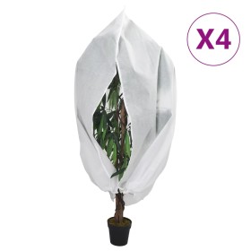 Cubiertas para plantas con cremallera 4 uds 70 g/m² 2,36x2 m de , Accesorios de jardinería - Ref: Foro24-3203551, Precio: 90,...
