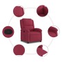 Sillón reclinable de terciopelo rojo tinto de , Sillones - Ref: Foro24-371802, Precio: 226,45 €, Descuento: %