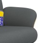 Sillón reclinable de masaje con reposapiés tela gris oscuro de , Sillones - Ref: Foro24-356543, Precio: 200,80 €, Descuento: %