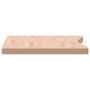 Tablero de escritorio madera maciza de haya 100x(55-60)x4 cm de , Accesorios y productos para escritorios - Ref: Foro24-35604...