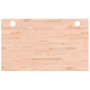 Tablero de escritorio madera maciza de haya 100x60x2,5 cm de , Accesorios y productos para escritorios - Ref: Foro24-356071, ...