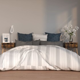 Mesitas noche 2 uds madera ingeniería roble ahumado 40x40x56 cm de , Mesitas de noche - Ref: Foro24-326812, Precio: 72,61 €, ...