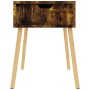 Mesitas noche 2 uds madera ingeniería roble ahumado 40x40x56 cm de , Mesitas de noche - Ref: Foro24-326812, Precio: 72,61 €, ...