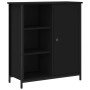 Aparador de madera de ingeniería negro 70x30x80 cm de , Aparadores - Ref: Foro24-835494, Precio: 70,22 €, Descuento: %