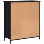 Aparador de madera de ingeniería negro 70x30x80 cm de , Aparadores - Ref: Foro24-835494, Precio: 70,22 €, Descuento: %