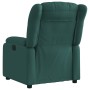 Sillón reclinable de tela verde oscuro de , Sillones - Ref: Foro24-373580, Precio: 238,29 €, Descuento: %