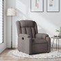 Sillón reclinable de tela gris taupe de , Sillones - Ref: Foro24-373582, Precio: 239,18 €, Descuento: %