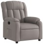 Sillón reclinable de tela gris taupe de , Sillones - Ref: Foro24-373582, Precio: 239,18 €, Descuento: %