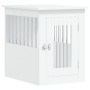 Jaula para perros madera de ingeniería blanco 45x62x59 cm de , Casetas para perros - Ref: Foro24-838309, Precio: 77,79 €, Des...
