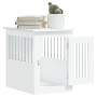 Jaula para perros madera de ingeniería blanco 45x62x59 cm de , Casetas para perros - Ref: Foro24-838309, Precio: 77,79 €, Des...