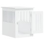 Jaula para perros madera de ingeniería blanco 45x62x59 cm de , Casetas para perros - Ref: Foro24-838309, Precio: 77,79 €, Des...