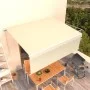 Toldo retráctil manual con persiana crema 4,5x3 m de vidaXL, Toldos - Ref: Foro24-3069317, Precio: 439,93 €, Descuento: %