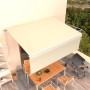 Toldo retráctil manual con persiana crema 4,5x3 m de vidaXL, Toldos - Ref: Foro24-3069317, Precio: 458,67 €, Descuento: %