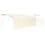 Toldo retráctil manual con persiana crema 4,5x3 m de vidaXL, Toldos - Ref: Foro24-3069317, Precio: 439,93 €, Descuento: %