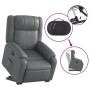 Sillón reclinable elevable cuero artificial gris de , Sillones - Ref: Foro24-3205153, Precio: 326,35 €, Descuento: %